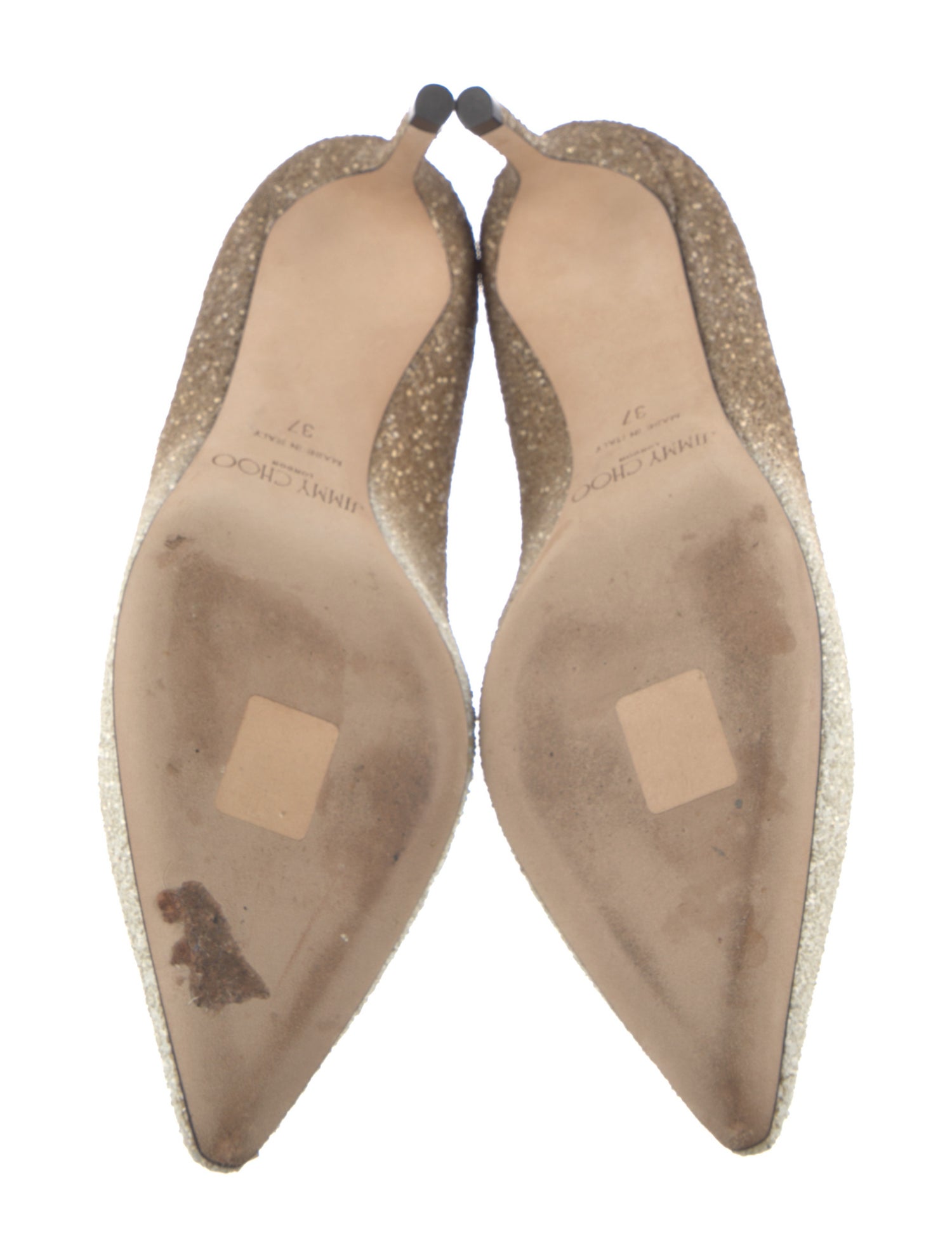 Jimmy Choo Glitter Pumps